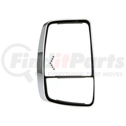 716503 by VELVAC - 2020XG Series Door Mirror - Chrome, Driver Side