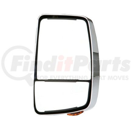 716508 by VELVAC - 2020XG Series Door Mirror - Chrome, Passenger Side