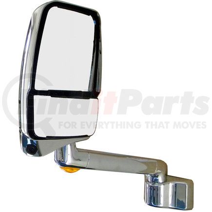716511 by VELVAC - 2025 Deluxe Series Door Mirror - Chrome, Driver Side
