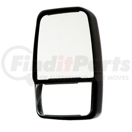 716514 by VELVAC - Door Mirror - RH, Black, Remote, Manual, Replacement Head, Class A