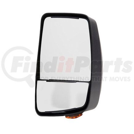 716522 by VELVAC - 2020XG Series Door Mirror - Black, Passenger Side