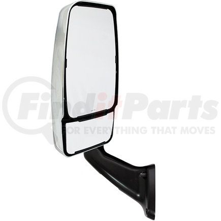 716893 by VELVAC - 2025 VMax II Series Door Mirror - Chrome, Driver Side