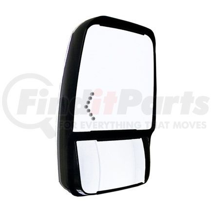 716975 by VELVAC - Door Mirror - Black, Driver Side