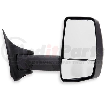 717380 by VELVAC - 2020XG Series Door Mirror - Black, 96" Body Width, Passenger Side