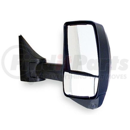 717552 by VELVAC - 2020XG Series Door Mirror - Black, 96" Body Width, Passenger Side