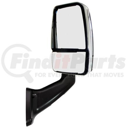 717706 by VELVAC - 2025 Deluxe Series Door Mirror - Chrome, Passenger Side