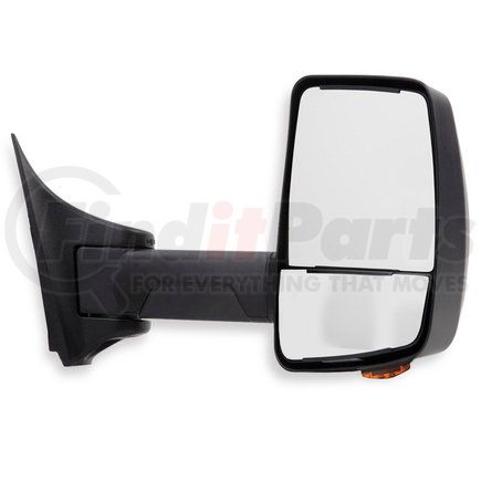 718430 by VELVAC - 2020XG Series Door Mirror - Black, 102" Body Width, Passenger Side