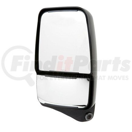 718718 by VELVAC - Door Mirror - Black, Passenger Side