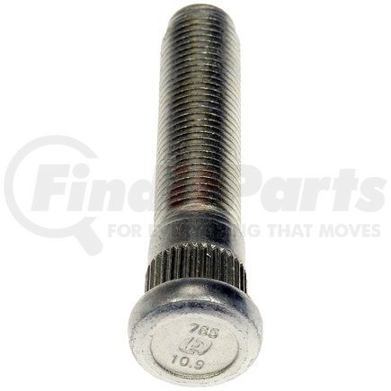 610-785 by DORMAN - M14-1.50 Serrated Wheel Stud - 15.79mm Knurl, 74.98mm Length