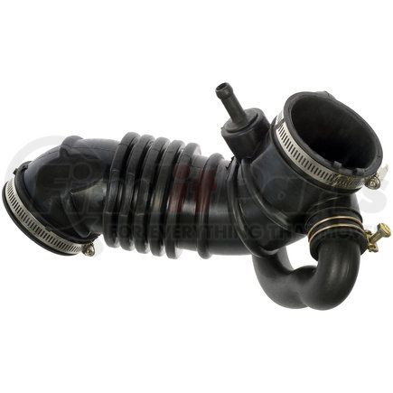 696-546 by DORMAN - Engine Air Intake Hose - Rubber, 12.25 in. Length, Black, 2.59 in. ID, 2.72, in. OD, with Clamp