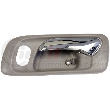 82212 by DORMAN - Interior Door Handle Front Left Chrome + Gray