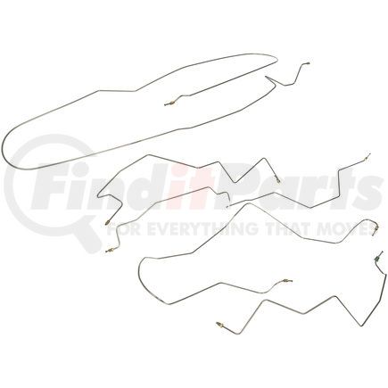 919-022 by DORMAN - Preformed Brake Line