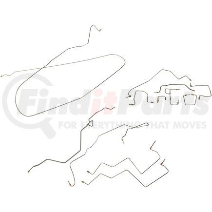 919-035 by DORMAN - Preformed Brake Line