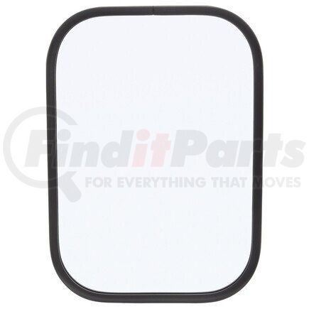 97852 by TRUCK-LITE - Door Mirror - 7.5 x 10.5 in., Silver Stainless Steel, Flat Mirror, Universal