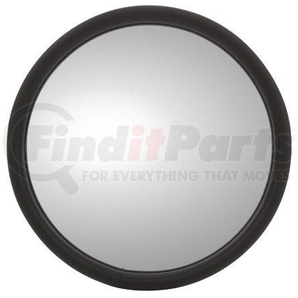 97872 by TRUCK-LITE - Door Blind Spot Mirror - 5 in., Silver Steel, Round, Universal Mount
