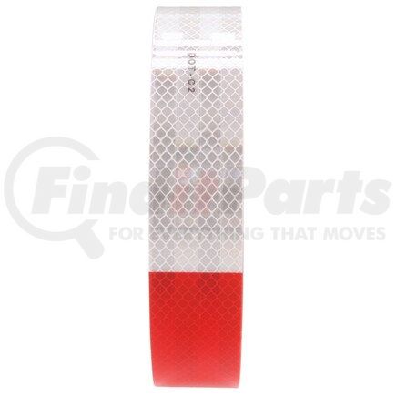 98107 by TRUCK-LITE - Reflective Tape - Red/White, 1.5 in. x 150 ft.
