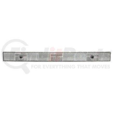98153 by TRUCK-LITE - Reflector - 12" x 1" Rectangle, Clear, 2 Screw or Adhesive Mount