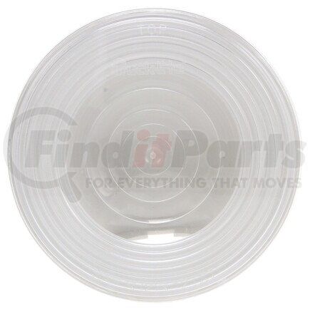 99010C by TRUCK-LITE - Back Up Light Lens - Round, Clear, Polycarbonate, For Back-up Lights (40306), Snap-Fit