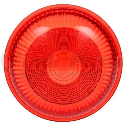 99035R by TRUCK-LITE - Marker Light Lens - Circular, Red, Acrylic, Snap-Fit Mount