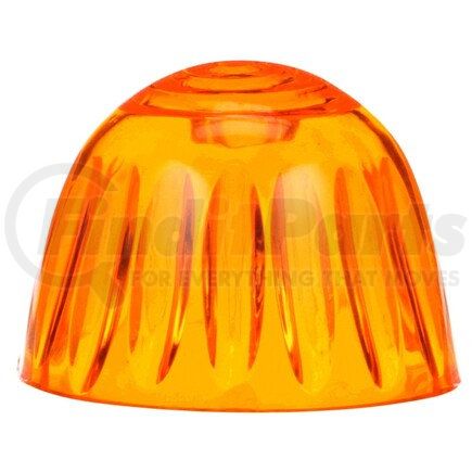 99067Y by TRUCK-LITE - Marker Light Lens - Oval, Yellow, Acrylic, 1 Screw Mount