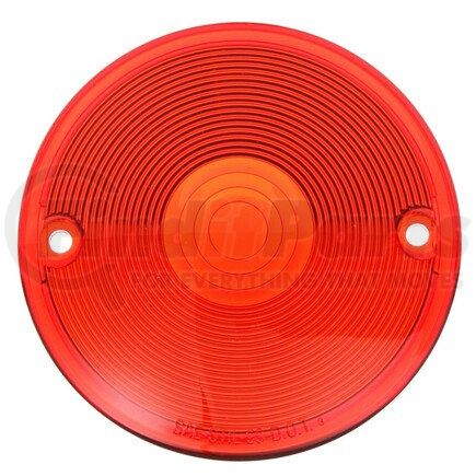 99083R by TRUCK-LITE - Marker Light Lens - Circular, Red, Acrylic, 2 Screw Mount