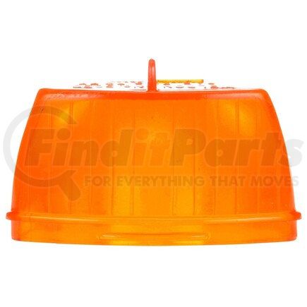 99171Y by TRUCK-LITE - Marker Light Lens - Triangular, Yellow, Acrylic, 3 Screw Mount