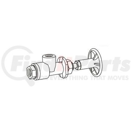 340350 by SEALCO - Air Brake Quick Release Valve - Momentary Push / Pull, for Emergency Release