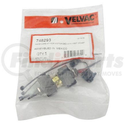 748293 by VELVAC - Door Mirror Hardware Kit - 12V, 15A, For Motorized Heated 2010 West Coast Mirror