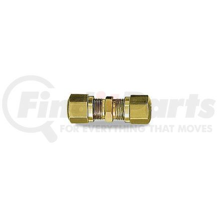 VEL016260 by VELVAC - Air Brake Fitting - Full Union, Brass, 3/8" Nylon Tube Fitting