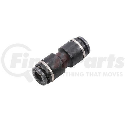 VEL016640 by VELVAC - Air Brake Fitting - Push-Lock, Full Union, 1/4" x 1/4", Composite Body