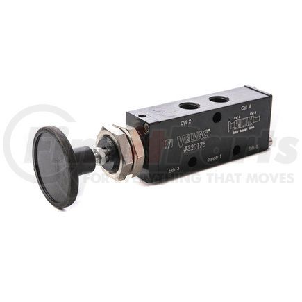 VLV320176 by VELVAC - Push / Pull Switch - 4-Way Push/Pull, 3-Position, Holding Type Valve