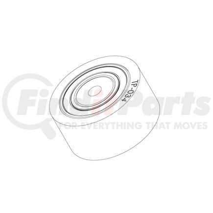 TP-034 by KIT MASTERS - Accessory Drive Belt Tensioner Pulley - for PolyForce Tensioners