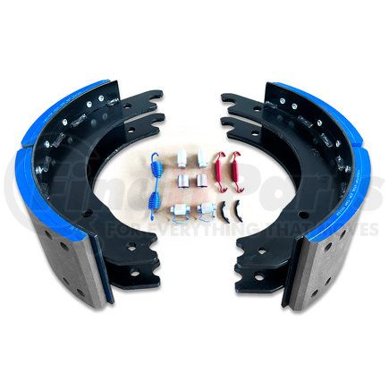 23K4524Q by TORQSTOP - Drum Brake Shoe Kit - 16.5 in. Drum Dia., 5 in. Shoe Width, 4524Q FMSI