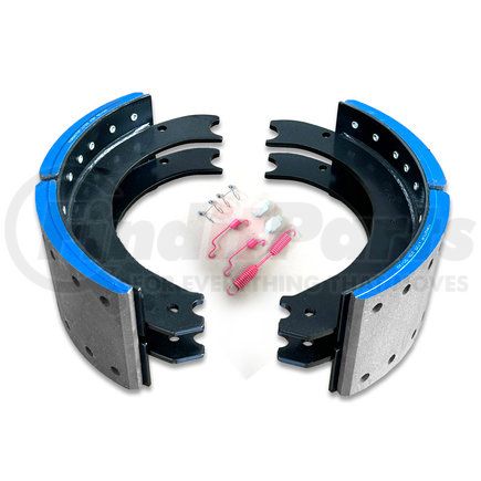 23K4725ES2 by TORQSTOP - Drum Brake Shoe Kit - 16.5 in. Drum Dia., 6 in. Shoe Width, 4725ES2 FMSI