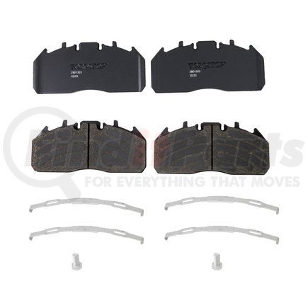 29D1323 by TORQSTOP - Disc Brake Pad Set - with Hardware, FMSI No. D1323-8435, 29K GAWR