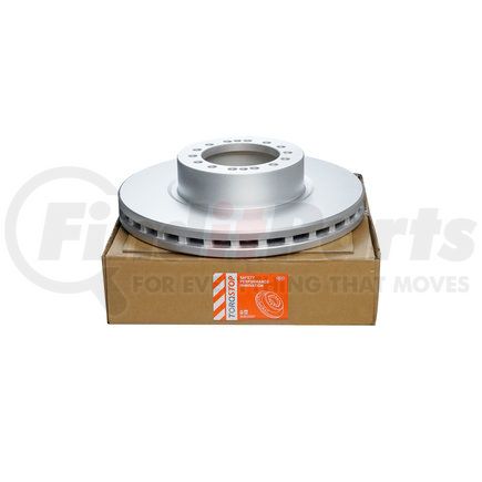 RHB76642 by TORQSTOP - Disc Brake Rotor - Hat Type, w/o Hardware, Knorr-Bremse SN7, Transit / Coach