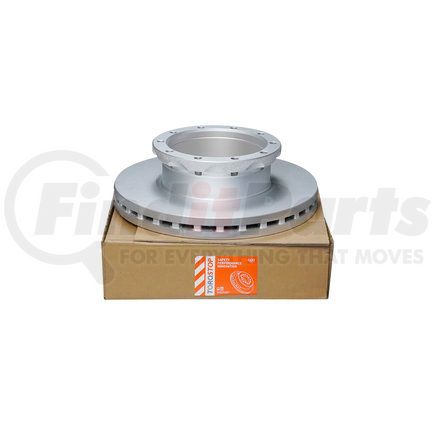 RUB76612 by TORQSTOP - Disc Brake Rotor - U-Shaped Type, w/o Hardware, 16.93" Overall Diameter