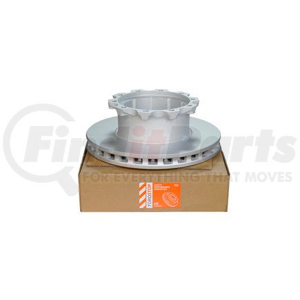 RUW76613 by TORQSTOP - Disc Brake Rotor - U-Shaped Type, With Hardware, Wabco PAN™ 22