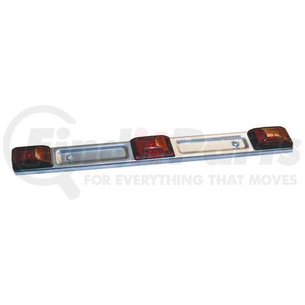 5621720 by BUYERS PRODUCTS - Light Bar - 14 inches, Stainless Steel, with 9 LEDS