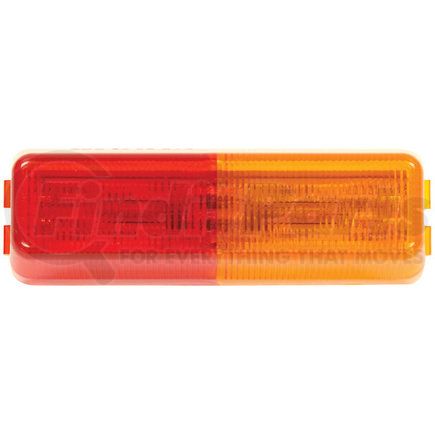 5623712 by BUYERS PRODUCTS - 3.75in. Amber/Red Rectangular Marker/Clearance Light with 2 LED