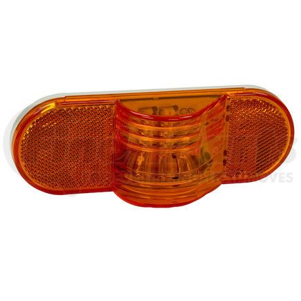 5626208 by BUYERS PRODUCTS - 6in. Amber Oval Mid-Turn Signal-Side Marker Light with 9 LED