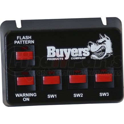 6391205 by BUYERS PRODUCTS - Switch Panel and Wiring Harness - Quad Switch