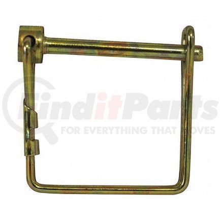 66064 by BUYERS PRODUCTS - Trailer Coupler Pin - Yellow, Zinc Plated, Snapper Pin