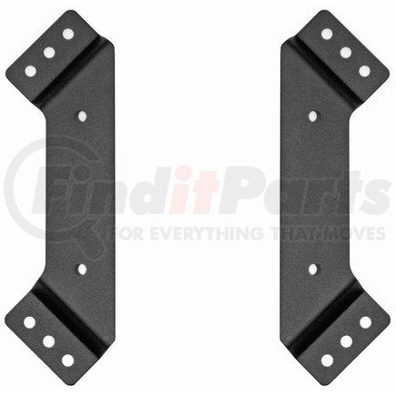 8891010 by BUYERS PRODUCTS - Aluminum Mounting Brackets for Octagonal 30 LED Mini Light Bar