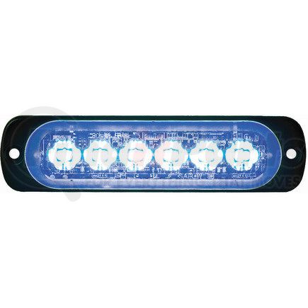 8891904 by BUYERS PRODUCTS - Strobe Light - 4.5 inches Blue, LED, Horizontal