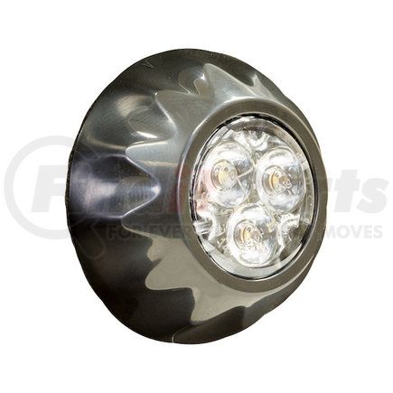 8892400 by BUYERS PRODUCTS - Strobe Light - Amber, Surface/Recess Mount Round, LED