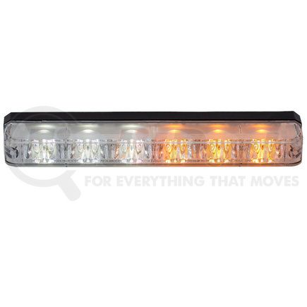 8892802 by BUYERS PRODUCTS - Strobe Light - Amber/Clear, LED, Ultra Bright Narrow Profile