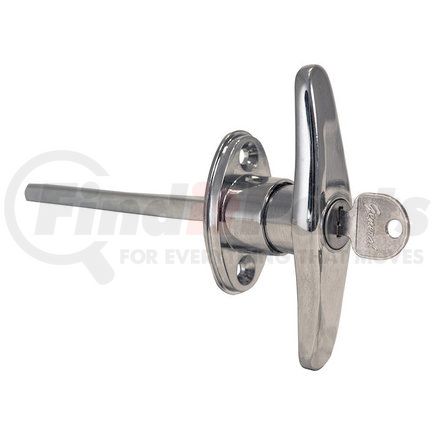 b2392l by BUYERS PRODUCTS - T-Type Locking Door Handle - 3-7/8in. Handle Length with Cl001 Key