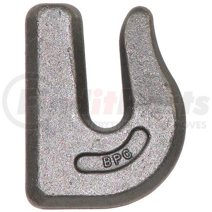 b2408w375 by BUYERS PRODUCTS - 3/8in. Drop Forged Weld-On Heavy-Duty Towing Hook - Grade 43