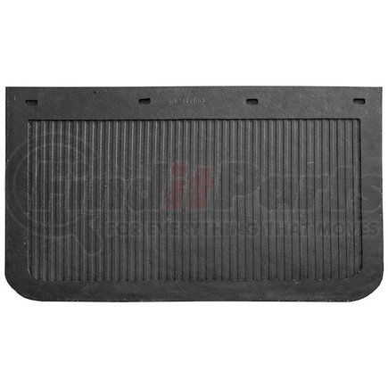 b2414lsp by BUYERS PRODUCTS - Mud Flap - Heavy Duty, Black, Rubber, 24 x 14 inches